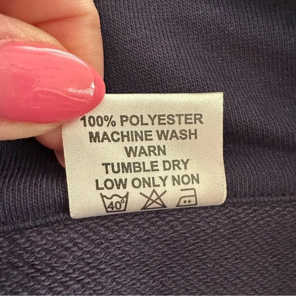 NWT College World Womens XL Auburn University Quarter Zip Pullover Sweatshirt - Picture 7 of 7